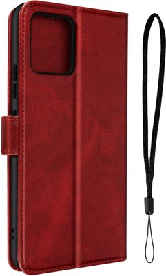 Etui AVIZAR Motorola Moto G72 + Dragonne Rouge Etui AVIZAR Motorola Moto G72 + Dragonne Rouge