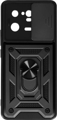 Coque AVIZAR Xiaomi 13 Pro Bague Cache Caméra Noir