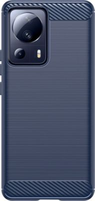 Coque AVIZAR Xiaomi 13 Lite Effet Carbone Bleu