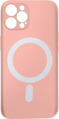Coque AVIZAR MagsafeiPhone 12 Pro Max Silicone Rose