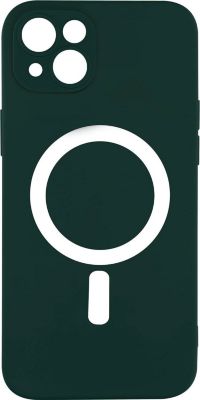 Coque AVIZAR Magsafe iPhone 14 Plus Mat Vert foncé