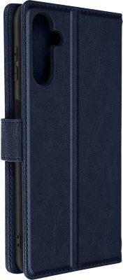Etui AVIZAR Samsung A14 5G et 4G Clapet Bleu nuit
