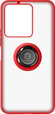 Coque AVIZAR Vivo Y22s et Y35 Hybride Bague Rouge Coque AVIZAR Vivo Y22s et Y35 Hybride Bague Rouge