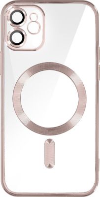 Coque AVIZAR MagSafe iPhone 11 Silicone Rose
