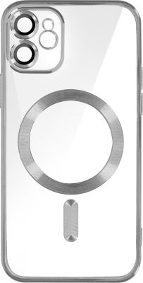 Coque AVIZAR MagSafe iPhone 11 Silicone Argent