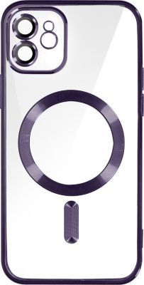 Coque AVIZAR MagSafe iPhone 12 Silicone Violet