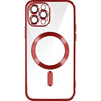 Coque AVIZAR MagSafe iPhone 12 Pro Silicone Rouge