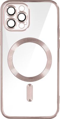 Coque AVIZAR MagSafe iPhone 12 Pro Silicone Rose Coque AVIZAR MagSafe iPhone 12 Pro Silicone Rose