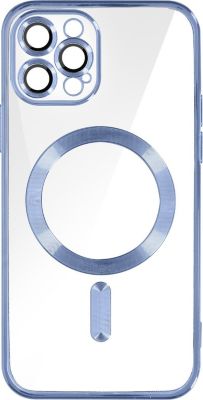Coque AVIZAR MagSafe iPhone 12 Pro Silicone Bleu