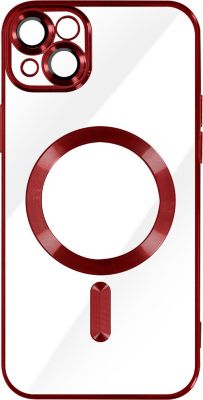 Coque AVIZAR MagSafe iPhone 13 Silicone Rouge