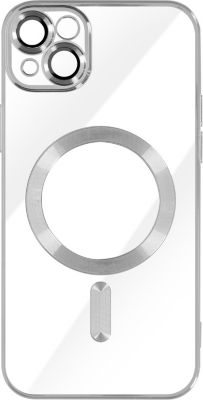 Coque AVIZAR MagSafe iPhone 13 Silicone Argent Coque AVIZAR MagSafe iPhone 13 Silicone Argent