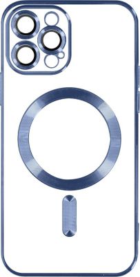 Coque AVIZAR MagSafe iPhone 13 Pro Max Silicone Bleu