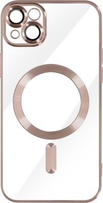 Coque AVIZAR MagSafe iPhone 14 Silicone Rose