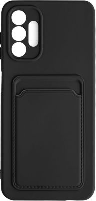 Coque AVIZAR Samsung A13 et A04s Porte-carte Noir