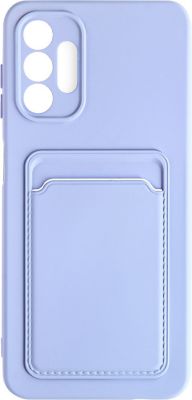 Coque AVIZAR Samsung A13 et A04s Porte-carte Bleu