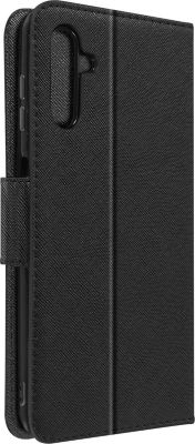 Etui AVIZAR Galaxy A13 5G et A04s Portefeuille Noir