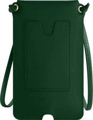 Etui AVIZAR bandoulière + porte-carte Vert foncé