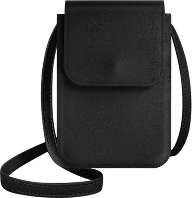 Etui AVIZAR bandoulière avec Rangement carte Noir