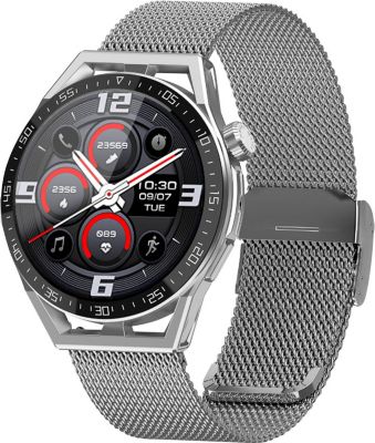 Montre connect e RUBICON Smartwatch Rubicon Argent Tracker