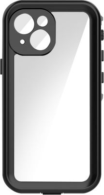 Coque REDPEPPER Étanche iPhone 13 Antichoc Contour Noir Coque REDPEPPER Étanche iPhone 13 Antichoc Contour Noir