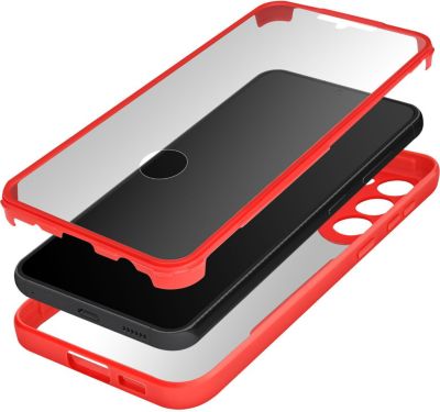 Coque AVIZAR Samsung S23 Intégrale Hybride Rouge