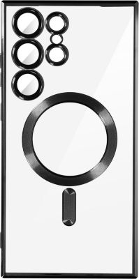 Coque AVIZAR MagSafe Samsung S23 Ultra bord chromé Coque AVIZAR MagSafe Samsung S23 Ultra bord chromé