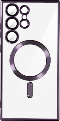 Coque AVIZAR MagSafe Samsung S23 Ultra bord chromé