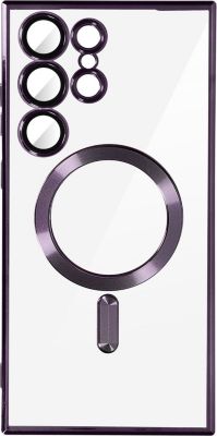 Coque AVIZAR MagSafe Samsung S23 Ultra bord chromé Coque AVIZAR MagSafe Samsung S23 Ultra bord chromé