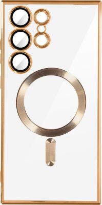 Coque AVIZAR MagSafe Samsung S23 Ultra bord chromé