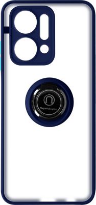 Coque AVIZAR pour Honor X7a avec Bague Support Métal