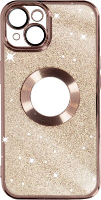 Coque AVIZAR iPhone 14 Plus Paillette Rose Gold