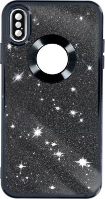 Coque AVIZAR iPhone XS Max Paillette Noir
