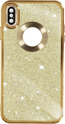 Coque AVIZAR iPhone XS Max Paillette Or