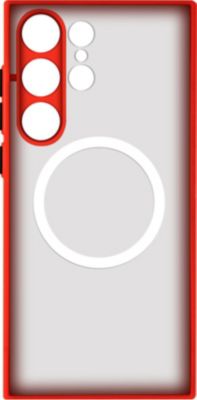 Coque AVIZAR MagSafe Samsung S23 Hybride Rouge