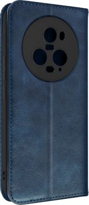 Etui AVIZAR Honor Magic 5 Pro cuir stand Bleu