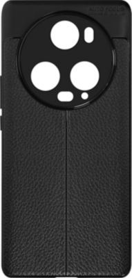 Coque AVIZAR Honor Magic 5 Pro aspect Cuir Noir