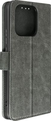 Etui AVIZAR Xiaomi Redmi 12C Portefeuille Gris