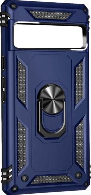 Coque AVIZAR Google Pixel 7a Hybride avec Bague Bleu