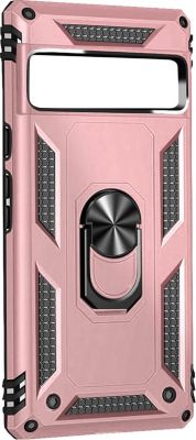 Coque AVIZAR Google Pixel 7a Hybride Bague Rose Gold Coque AVIZAR Google Pixel 7a Hybride Bague Rose Gold