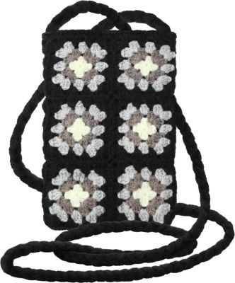 Etui AVIZAR Smartphone Série SquareWeave Noir