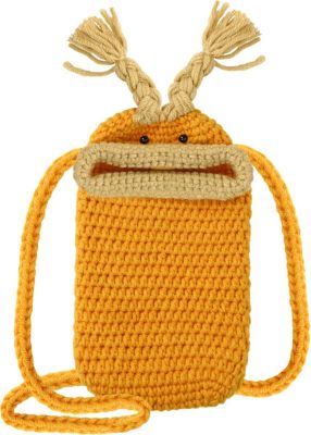 Etui AVIZAR Smartphone Design Kawai Orange