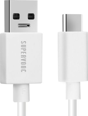 OPPO SuperVOOC 65W, Blanc 1m