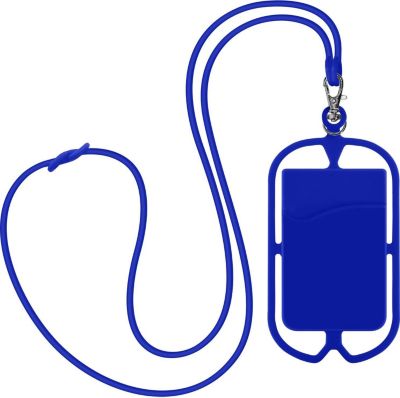 Coque AVIZAR Coque Cordon Porte carte Bleu Nuit