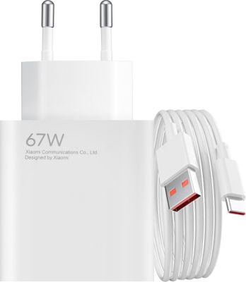 Chargeur XIAOMI Chargeur secteur Original Xiaomi USB 67W