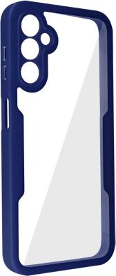 Coque AVIZAR Galaxy A14 Intégrale Hybride Bleu