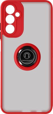 Coque AVIZAR Samsung Galaxy A14 Hybride Bague Rouge