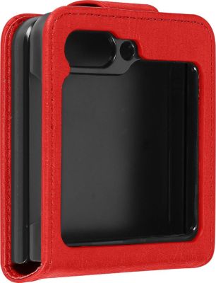 Coque AVIZAR Clapet Pliable Samsung Z Flip 5 Rouge
