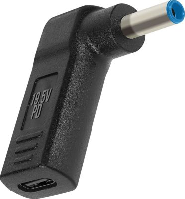 Câble alimentation AVIZAR Adaptateur USB-C vers 4.5 x 3.0mm - Noir