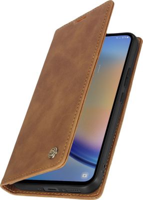 Etui AVIZAR Folio Galaxy A34 5G Vintage Marron Etui AVIZAR Folio Galaxy A34 5G Vintage Marron
