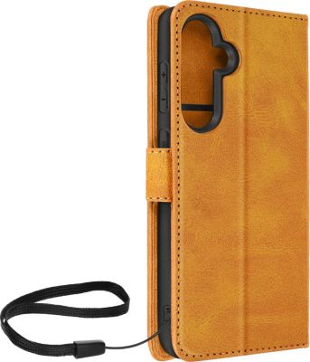 Etui AVIZAR Galaxy S23 FE Portefeuille Marron